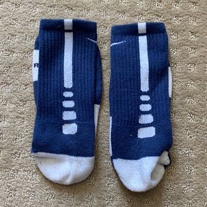 Nike Elite Socks (Navy Blue)